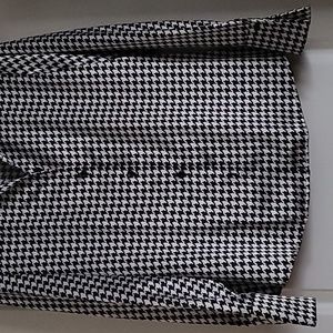 Kasper Houndstooth Blouse